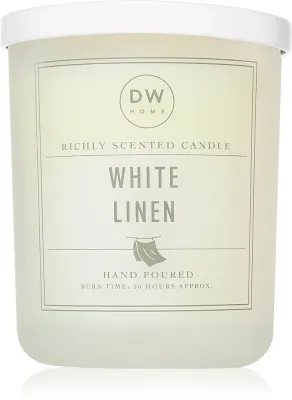 DW Home Signature White Linen - душистая свеча, 434 г
