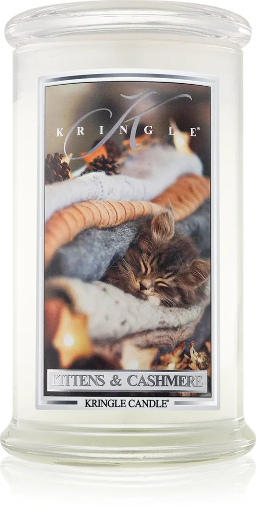 Kringle Candle Kittens & Cashmere - душистая свеча, 624 г