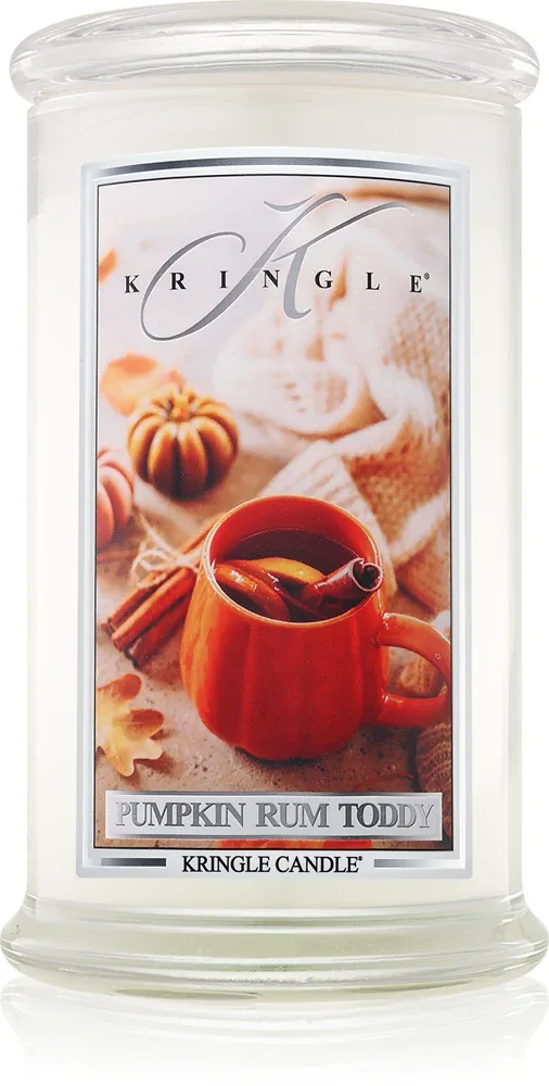 Kringle Candle Pumpkin Rum Toddy - духи для дома, 624 г