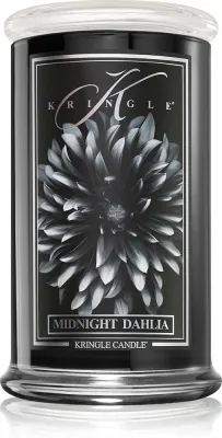 Kringle Candle Midnight Dahlia - душистая свеча, 623 г