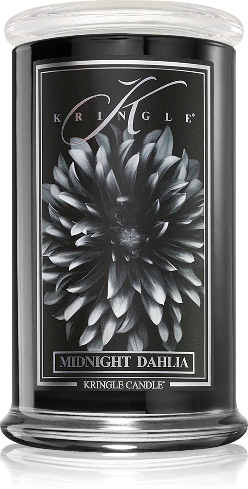 Kringle Candle Midnight Dahlia - душистая свеча, 623 г