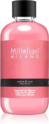 Millefiori Ambra & Rosa - Наполнение для диффузоров, 250 мл