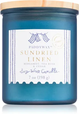 Paddywax Coastal Sundried Linen - духи для дома, 198 г