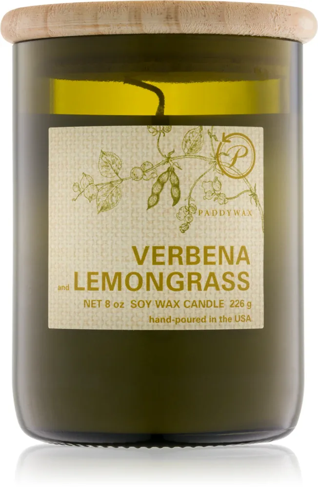 Paddywax Eco Green Verbena & Lemongrass - душистая свеча, 226 г