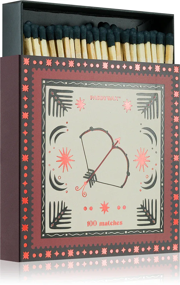Спички для дома Paddywax Jumbo Boxed Bow Arrow в фирменной коробке, 1 шт