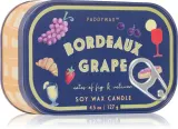 Свеча ароматическая Paddywax Bistro Bordeaux Grape фруктовая, два фитиля, 127 г — фото 1