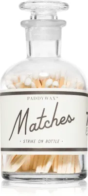 Спички для дома Paddywax Matches White Glass, 75 шт