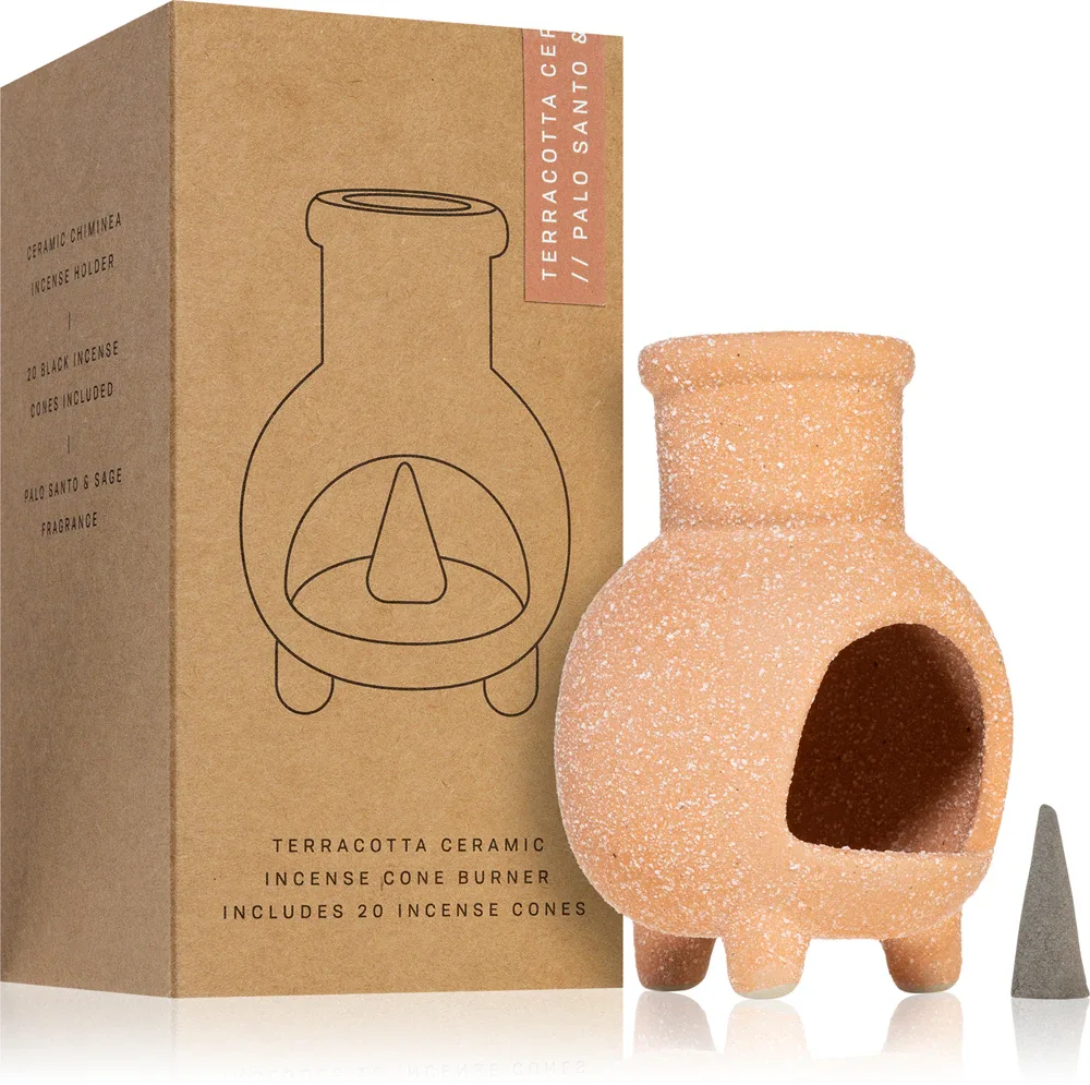 Набор ароматический Paddywax Chimnea Palo Santo Sage кадило, древесно-пряный аромат