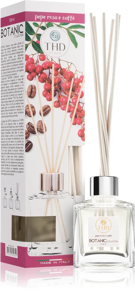 THD Botanic Pepe Rosa E Caffe - в распылителе аромата, 120 мл
