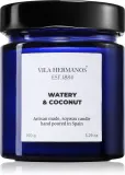Vila Hermanos Apothecary Cobalt Blue Watery & Coconut - Ароматическая свеча, 150 г — фото 1