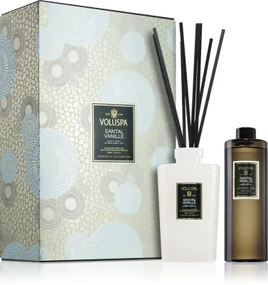 VOLUSPA Japonica Santal Vanille - Душевой гель с ароматизатором и наполнителем, 500 мл