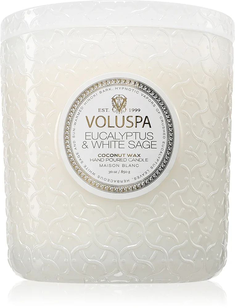 VOLUSPA Maison Blanc Eucalyptus & White Sage - Ароматическая свеча, 850 г