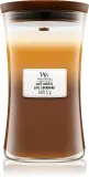 Woodwick Trilogy Cafe Sweets - Ароматическая свеча с деревянным фитилем с деревянным фитилем, 609.5 г — фото 1