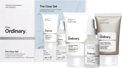 The Ordinary The Clear Set - Подарочный набор для лица
