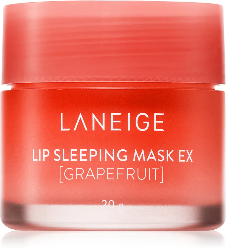 Ночная маска для губ LANEIGE Lip Sleeping Mask EX с маслом ши, 20 г, оттенок Grapefruit