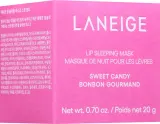 Ночная маска для губ LANEIGE Lip Sleeping Mask EX с маслом ши, 20 г, оттенок Sweet Candy — фото 1