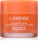Ночная маска для губ LANEIGE Lip Sleeping Mask EX с маслом ши, 20 г, оттенок Peach Iced Tea — фото 2