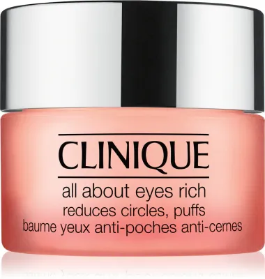 Clinique All About Eyes Rich - Увлажняющий крем для глаз против отеков и темных кругов