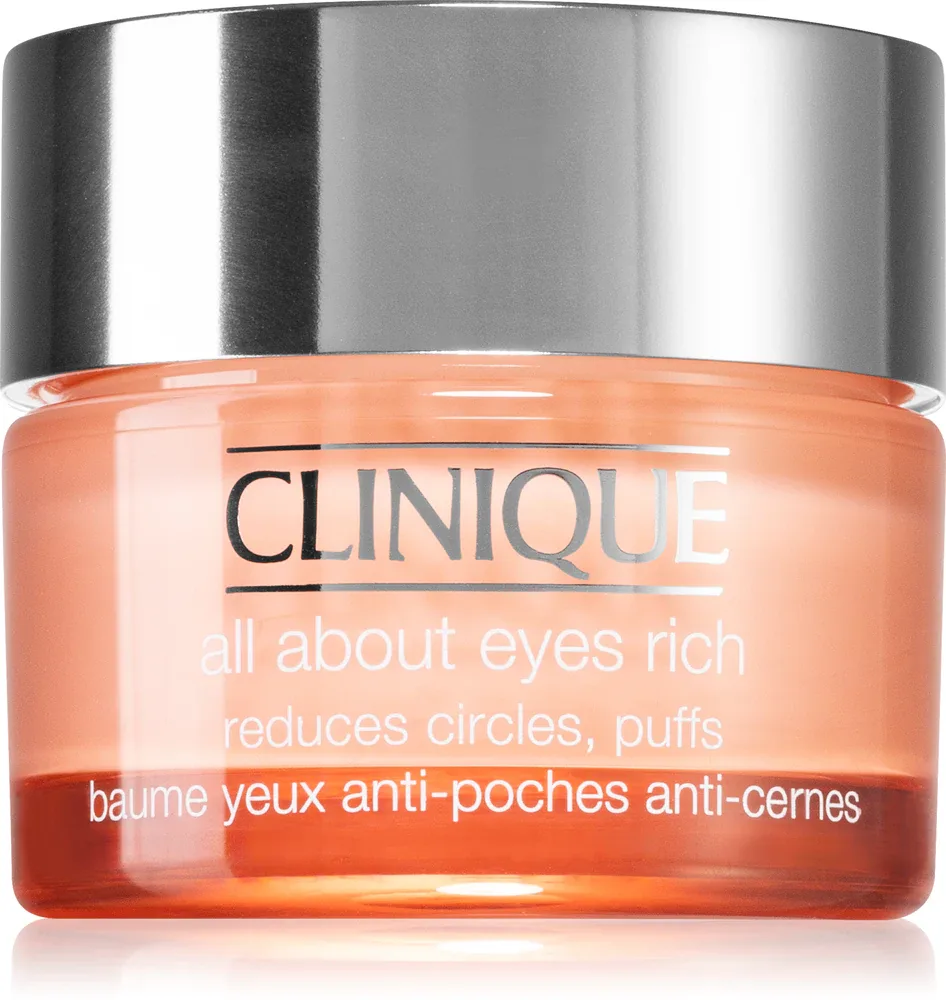 Clinique All About Eyes Rich - Увлажняющий крем для глаз против отеков и темных кругов