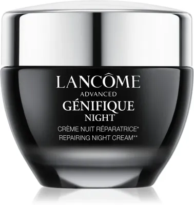 Lancome Genifique Advanced Night - Омолаживающий ночной крем с гиалуроновой кислотой, 50 мл
