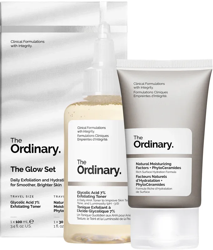 The Ordinary The Glow Set - Подарочный набор для женщин, 1 шт