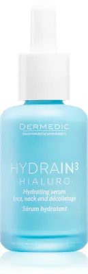 Dermedic Hydrain3 Hialuro - Сыворотка увлажняющая для лица, шеи и декольте, 30 мл