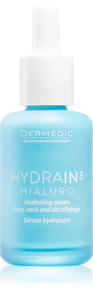 Dermedic Hydrain3 Hialuro - Сыворотка увлажняющая для лица, шеи и декольте, 30 мл