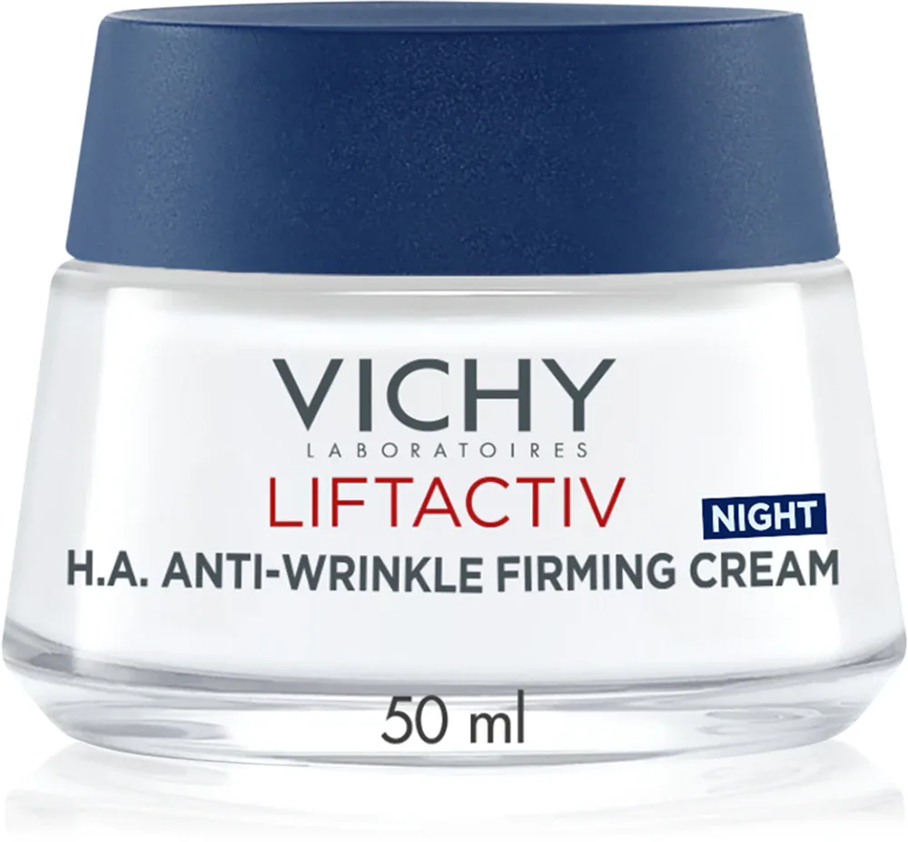 Vichy Liftactiv H.A. Anti-Wrinkle Firming Night Cream - Укрепляющий антивозрастной ночной лифтинг-крем, 50 мл