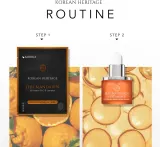 KORIKA Korean Heritage Jeju Mandarin + Vitamin C Premium Illuminating Serum - Сыворотка для лица (осветляющая) с витамином C, 30 мл — фото 7