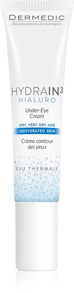 Dermedic Hydrain3 Hialuro - Крем для глаз, 15 г