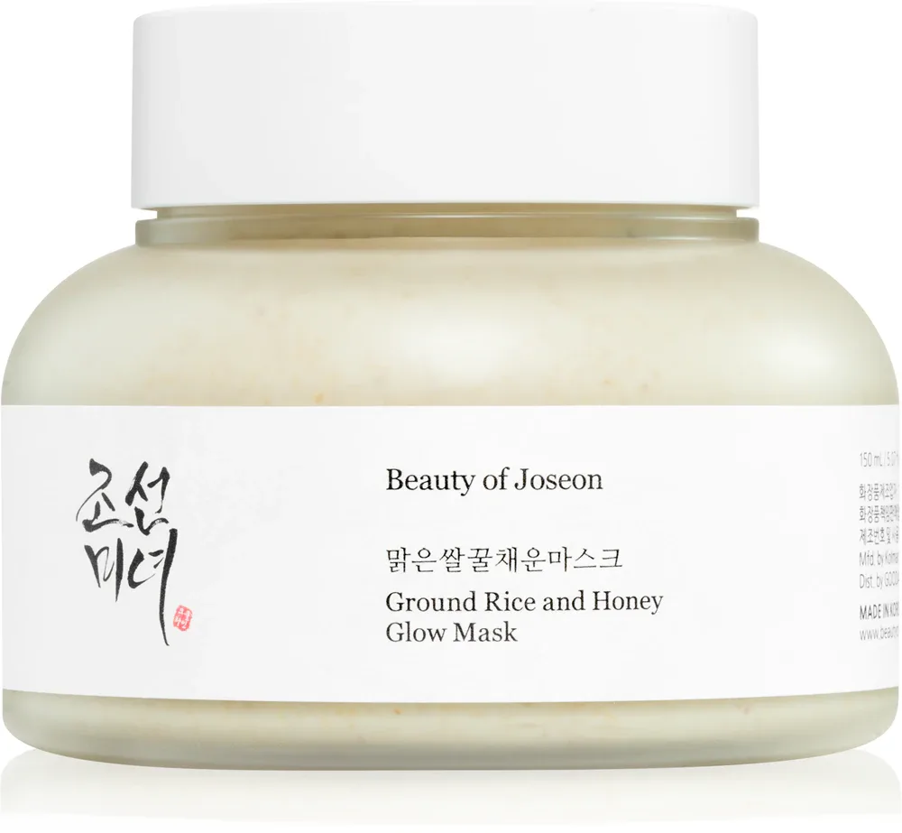 Beauty of Joseon Ground Rice and Honey Glow Glow Mask - Крем для лица с глиной для идеальной кожи, 150 мл