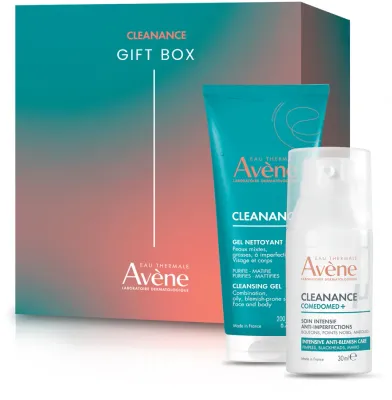Avene Cleanance Gift Box - Праздничный подарочный набор для жирной кожи с проблемами акне