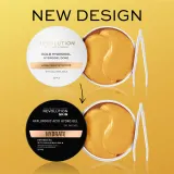 Revolution Skincare Gold Hydrogel - Гидрогелевая маска вокруг глаз с золотом, 60 шт — фото 3
