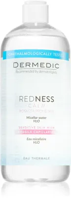 Dermedic Redness Calm - Мицеллярная вода для чувствительной кожи с склонностью к пигментации, 500 мл