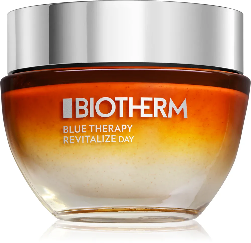 Biotherm Blue Therapy Amber Algae Revitalize Day - Ревитализирующий и восстанавливающий дневной крем для лица, 50 мл