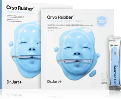Dr. Jart+ Cryo Rubber with Moisturizing Hyaluronic Acid - Увлажняющая маска в тканевом листе с гиалуроновой кислотой, 1 шт