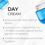 Dermedic Hydrain3 Hialuro - Крем глубокого увлажнения SPF 15, 50 мл — фото 4