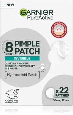 Garnier Pure Active Pimple Patch - Крем для проблемной кожи против акне, 22 шт