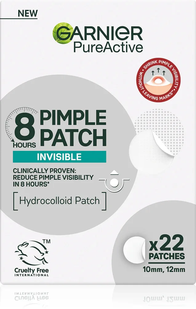 Garnier Pure Active Pimple Patch - Крем для проблемной кожи против акне, 22 шт