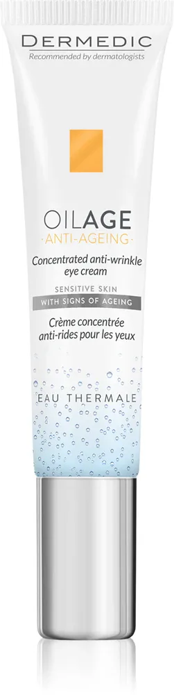 Dermedic Oilage Anti-Ageing - Концентрированный крем против морщин для глаз, 15 г