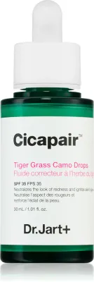 Dr. Jart+ Cicapair Tiger Grass Camo Drops SPF 35 - легкий тонизирующий флюид, 30 мл