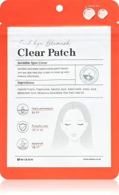Mizon Good Bye Blemish Clear Patch - Очищающий крем против прыщей, 44 шт