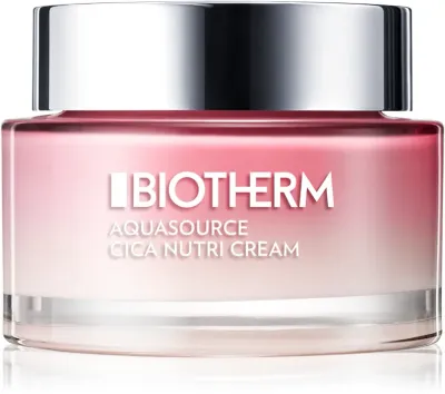 Biotherm Aquasource Cica Nutri Cream - Питательный увлажняющий крем для сухой и очень сухой чувствительной кожи