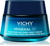 Vichy Mineral 89 Moisture Recovery Night Cream - Регенерирующий ночной крем, 50 мл — фото 1