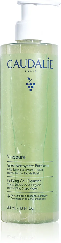 Caudalie Vinopure Purifying Gel Cleanser - Гель для глубокого очищения жирной и проблемной кожи