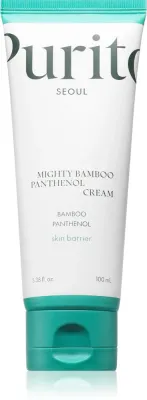 Крем для лица Purito Mighty Bamboo Panthenol Cream увлажняющий, для чувствительной кожи, 100 мл