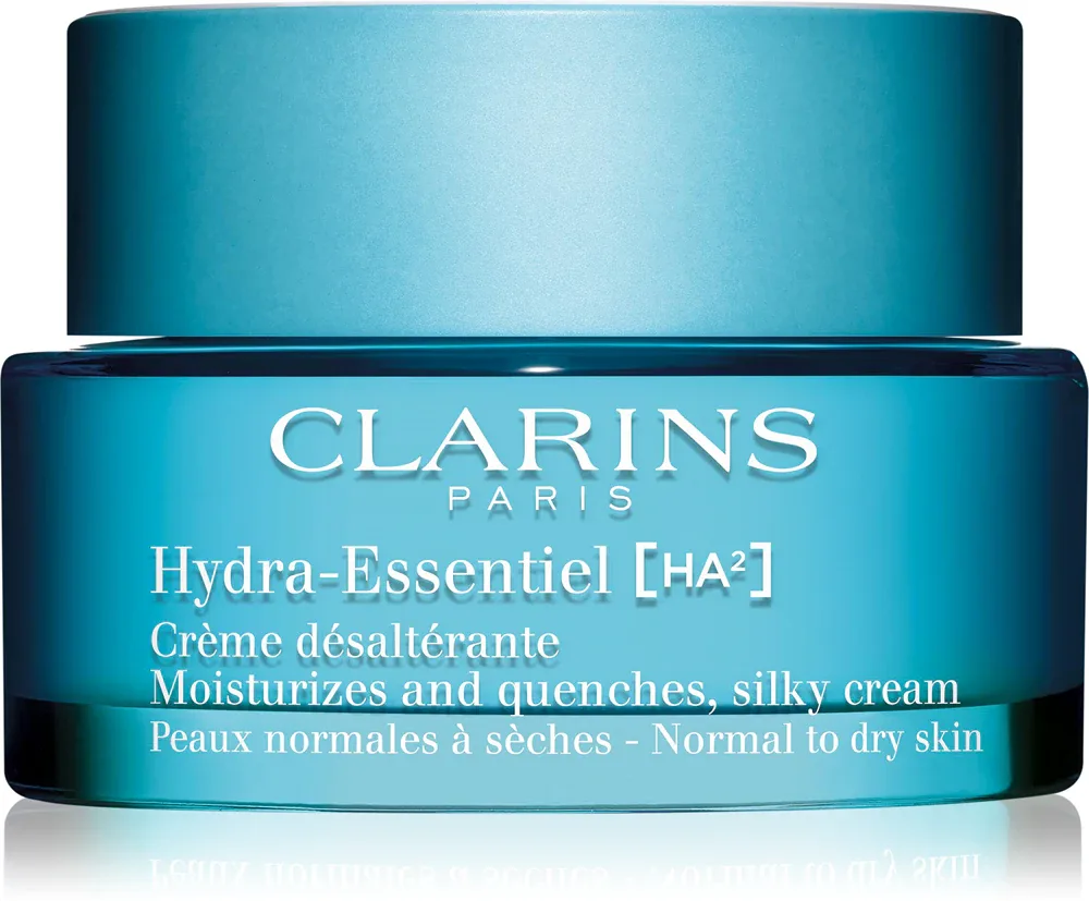 Clarins Hydra-Essentiel [HA²] Silky Cream - Увлажняющий и упругляющий дневной крем с гиалуроновой кислотой, 50 мл