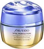 Shiseido Vital Perfection Overnight Firming Advanced Treatment - Лифтинг-крем для лица, укрепляющий и подтягивающий, для ночного применения, 50 мл — фото 1