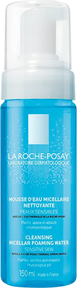 La Roche-Posay Physiologique - Физиологическая мицеллярная очищающая пенка для чувствительной кожи, 150 мл