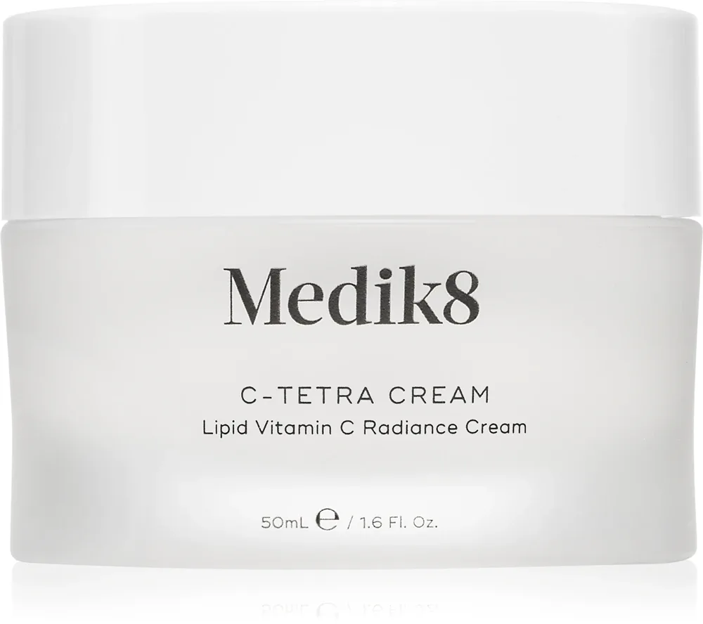 Medik8 C-Tetra Cream - Антивоксидантный крем для лица с витамином C, 50 мл